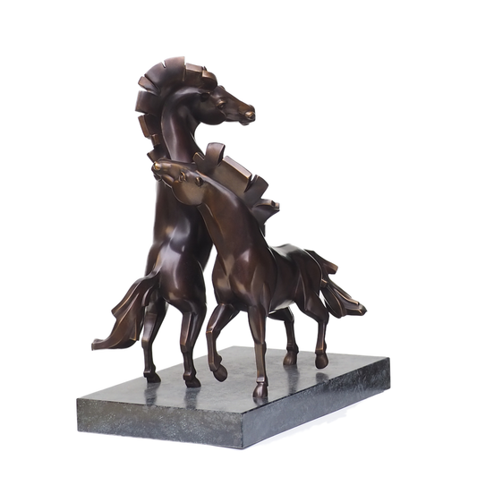 Frans van Straaten - "Mongolian Horses"