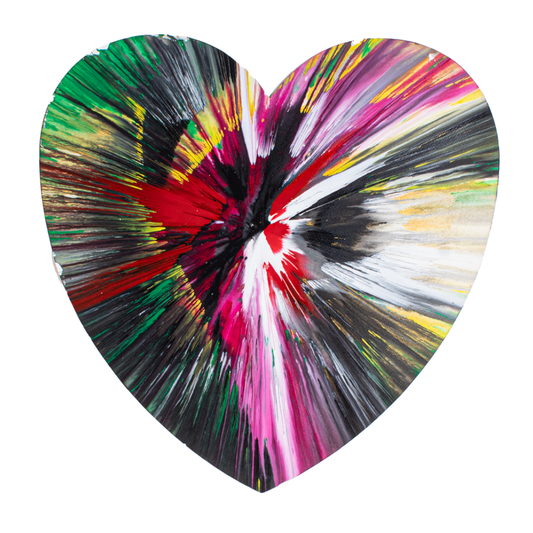 Damien Hirst - Heart II (52 x 52 cm)
