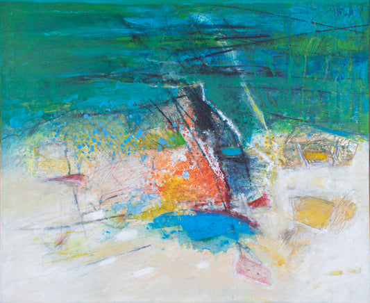 Thomas Perl - Lagoon (90 x 110 cm)