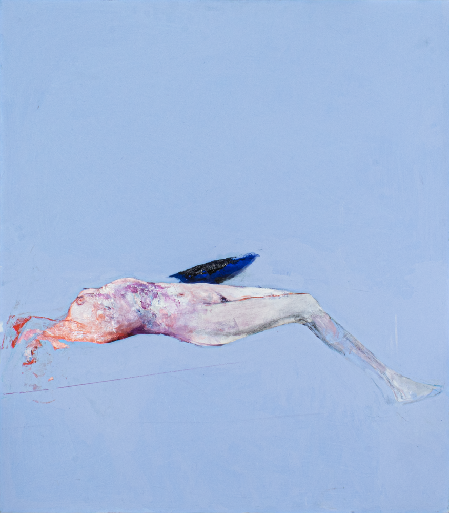 Abstrakte Gemälde von Renato Bertini – farbige Darstellungen von Frauen in minimalistischer Bildsprache, zeitgenössische Kunst in der Schweiz kaufen in der Galerie Alexander E. Räber in Zürich, Kunstgalerie für zeitgenössische Malerei internationaler Künstler