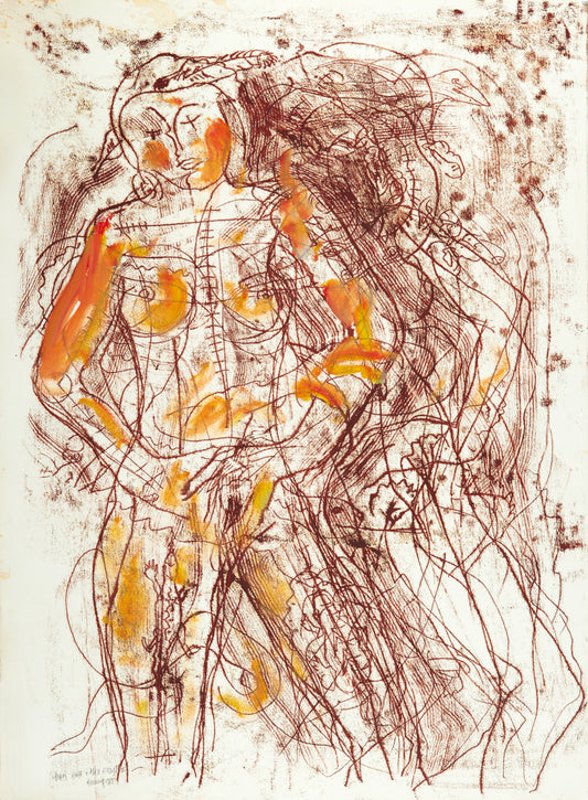 Karl H. Dennig - Ewa + Max Ernst II (100 x 75 cm)