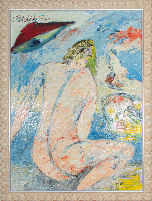Angelino Balistreri - Nudo di donna (125 x 95 cm)