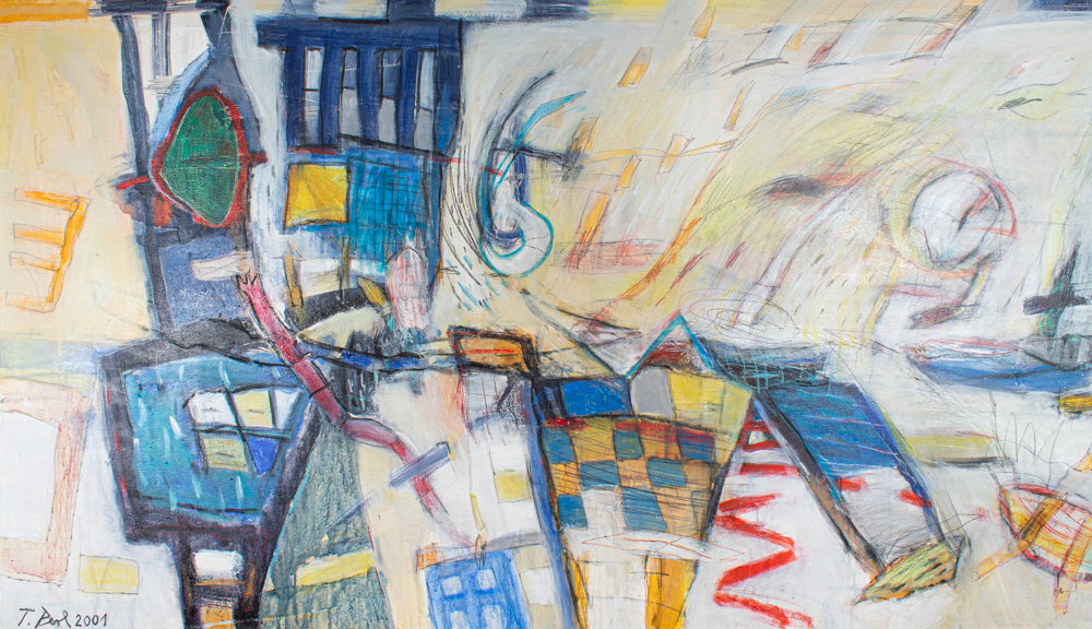 Gemälde von Thomas Perl – zeitgenössische Kunst in Zürich kaufen in der Galerie Alexander E. Räber, Kunstgalerie für moderne Malerei internationaler Künstler