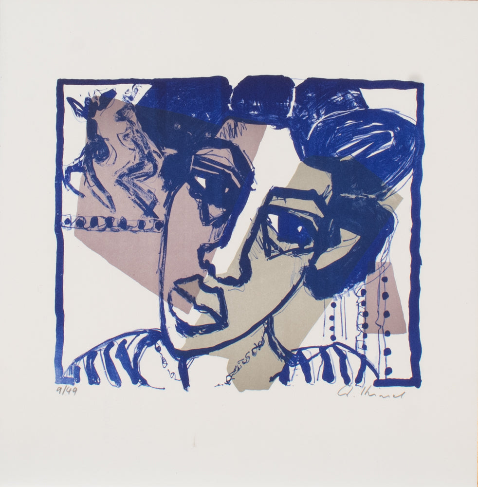 Lithografien von Gernot Kissel – zeitgenössische Kunst in Zürich kaufen in der Galerie Alexander E. Räber, Kunstgalerie für moderne Druckgrafik internationaler Künstler