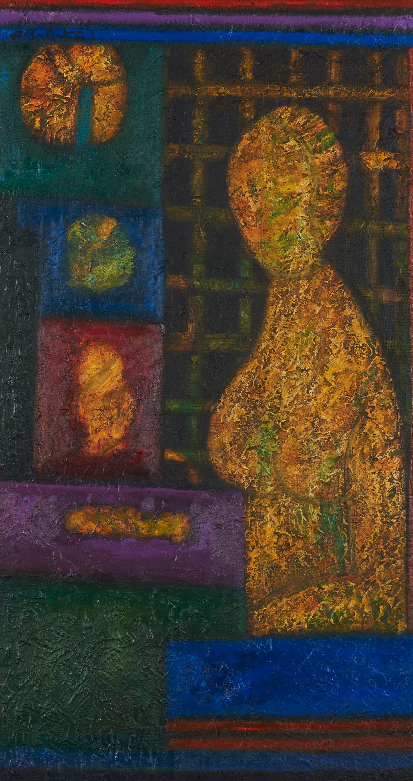 Gemälde von Angelino Balistreri – zeitgenössische Kunst in Zürich kaufen in der Galerie Alexander E. Räber, Kunstgalerie für moderne Malerei internationaler Künstler