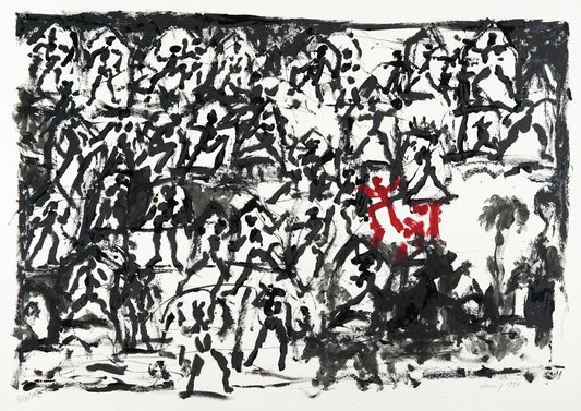 Karl H. Dennig - Reise Man I (75 x 100 cm)