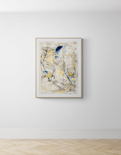 Karl H. Dennig - Ewa + Max Ernst IV (100 x 75 cm)