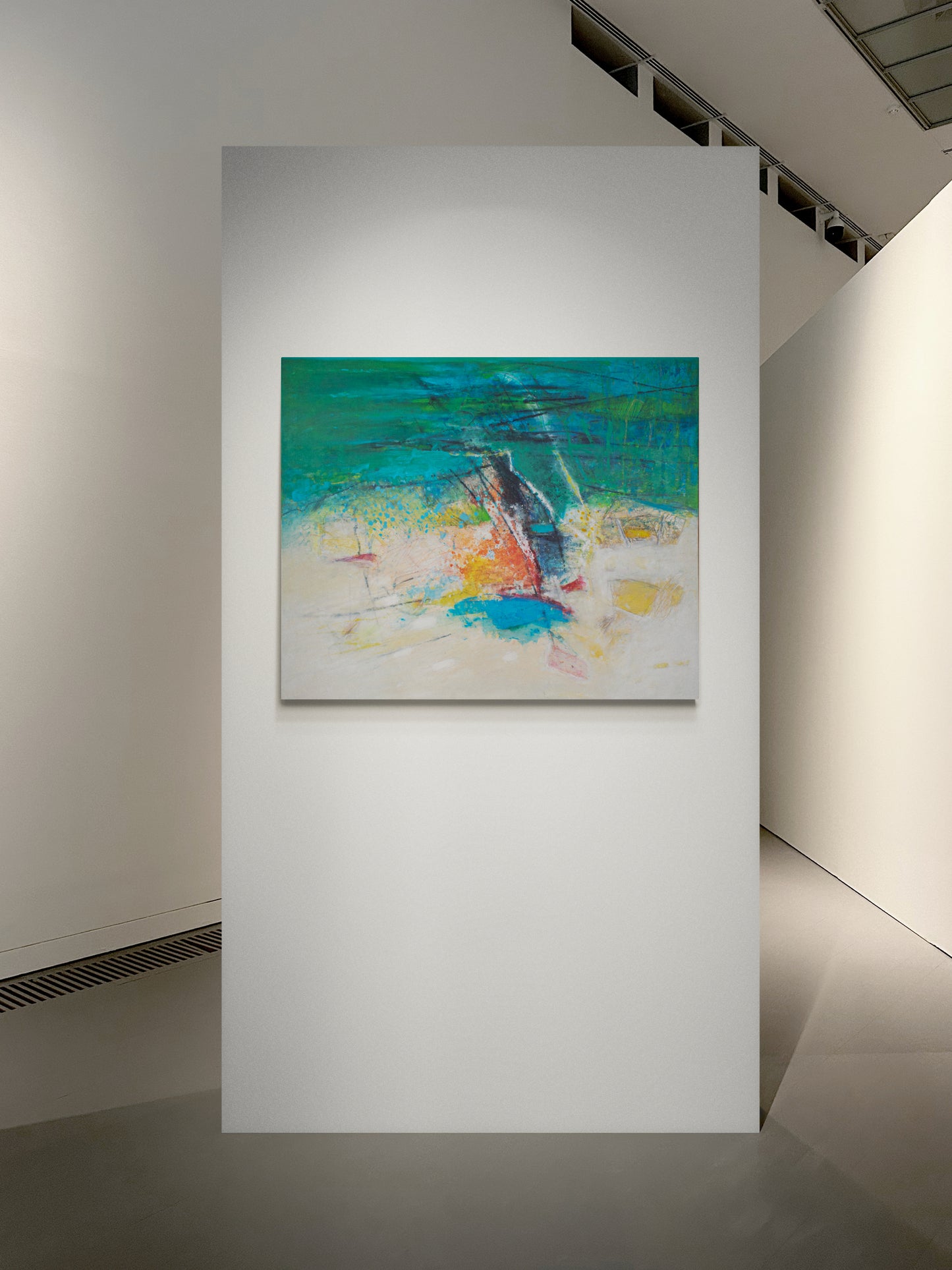 Thomas Perl - Lagoon (90 x 110 cm)