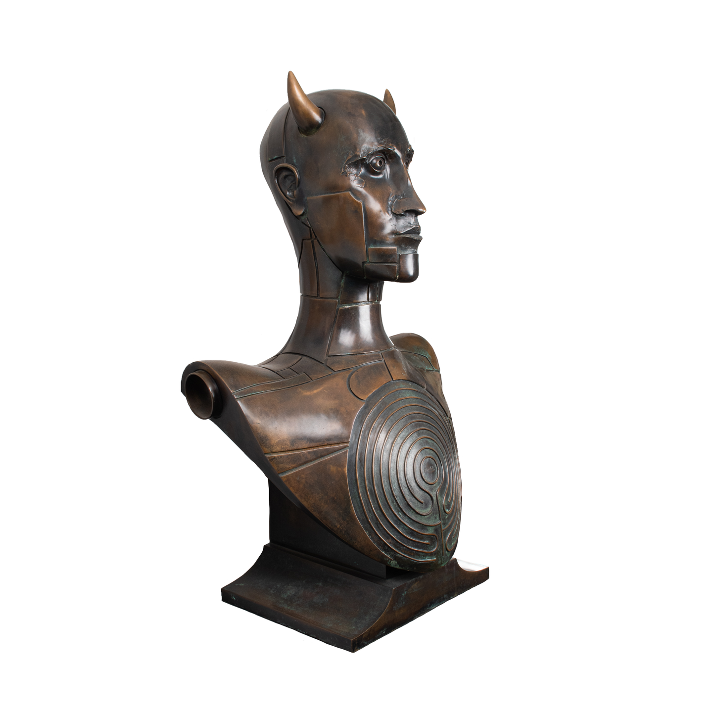 Large bust of the Minotaur