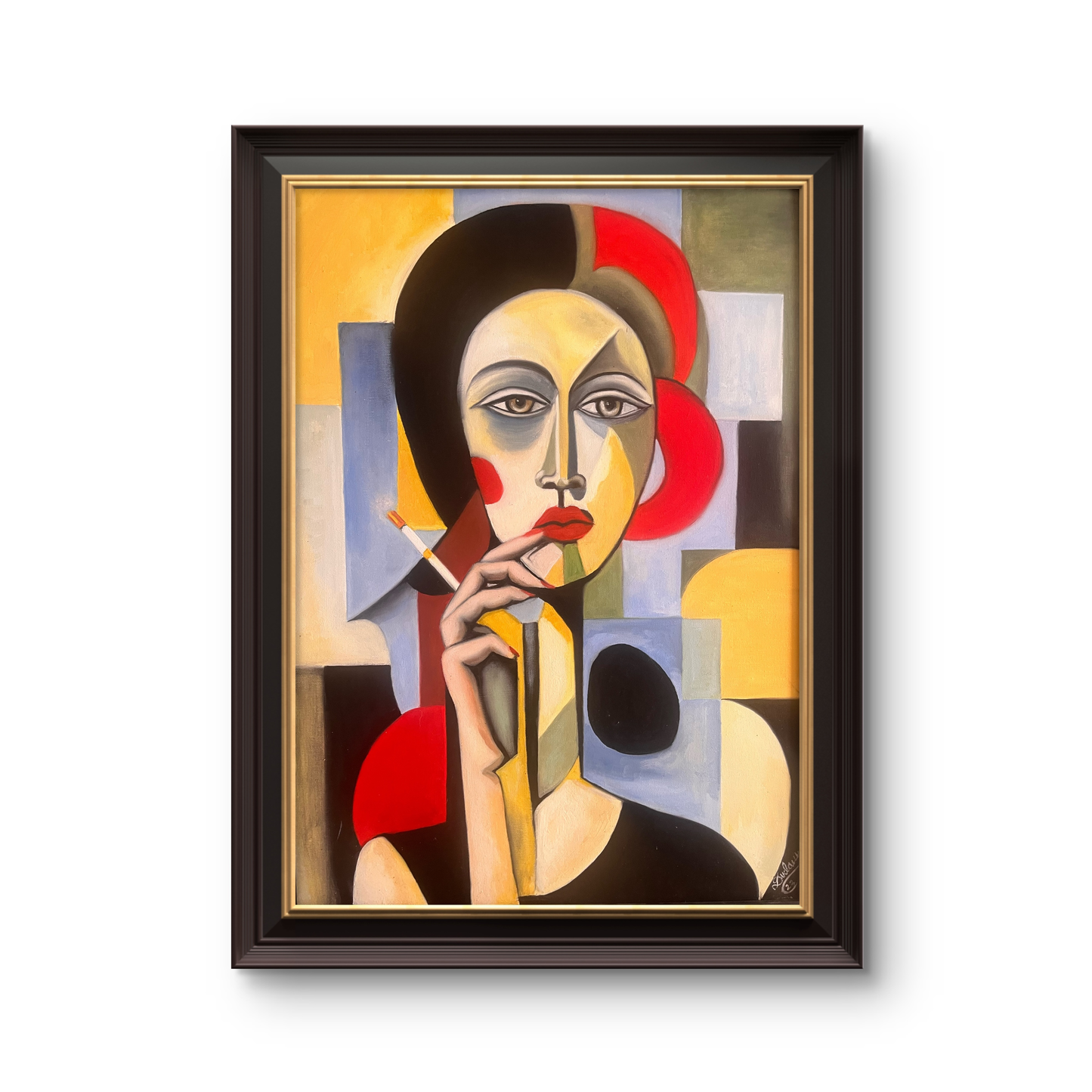 FEMME A LA CIGARETTE