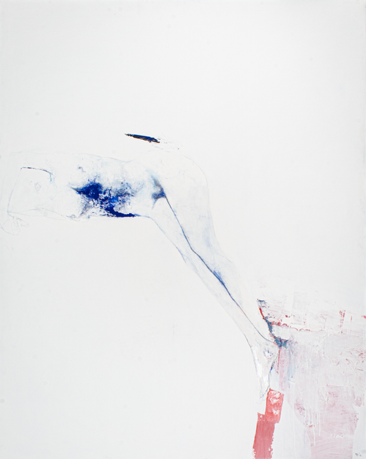 Renato Bertini - “Nudo Blu” (150 x 120 cm)