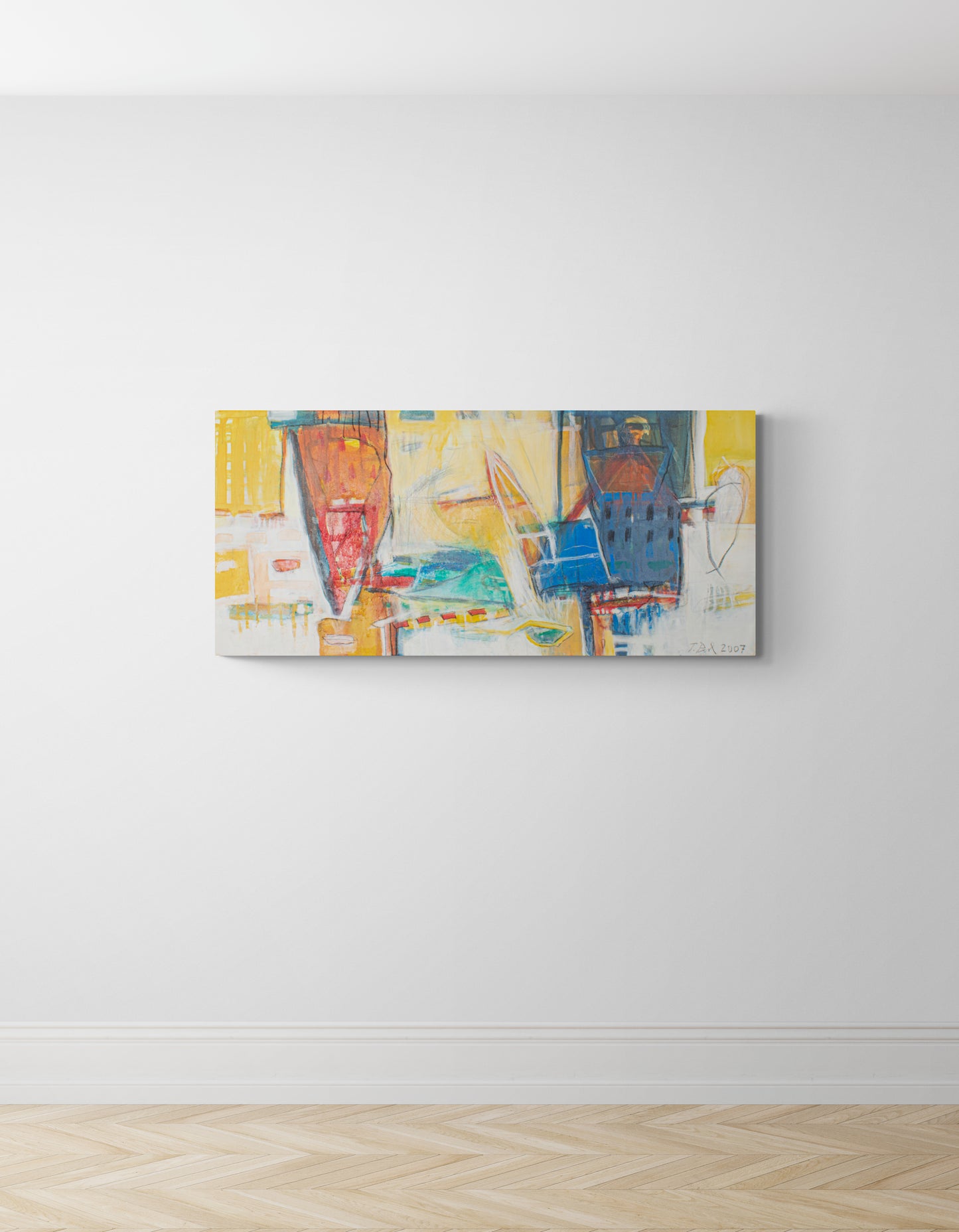 Thomas Perl - Versteckspiel (45 x 130 cm)