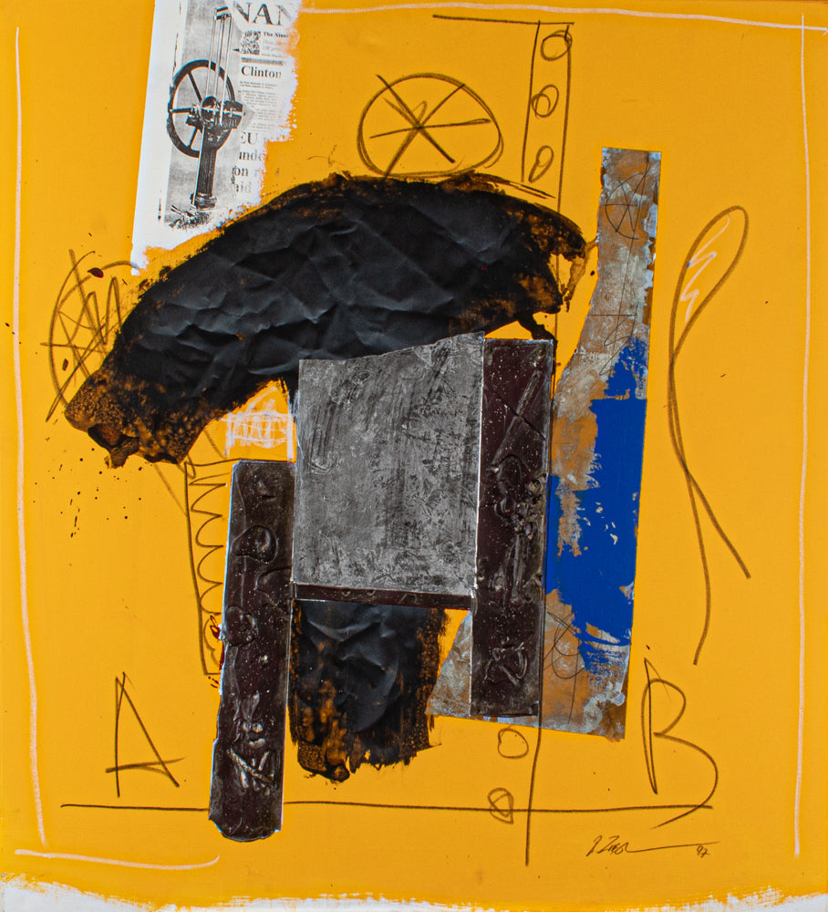 Rolf Ziegler - Ohne Titel (91 x 100 cm)