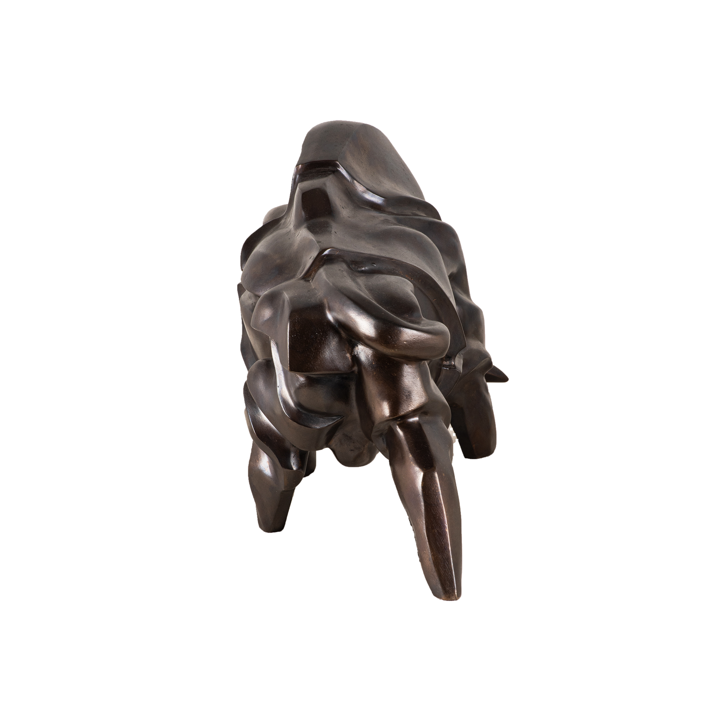 Bronzeskulptur von Igor Grechanyk, ausgestellt in der Galerie Alexander E. Räber in Zürich