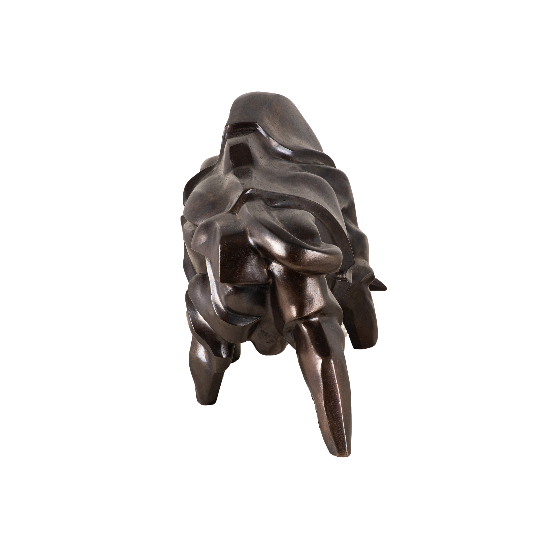 Bronzeskulptur von Igor Grechanyk, ausgestellt in der Galerie Alexander E. Räber in Zürich