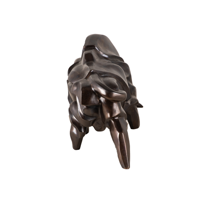 Bronzeskulptur von Igor Grechanyk, ausgestellt in der Galerie Alexander E. Räber in Zürich