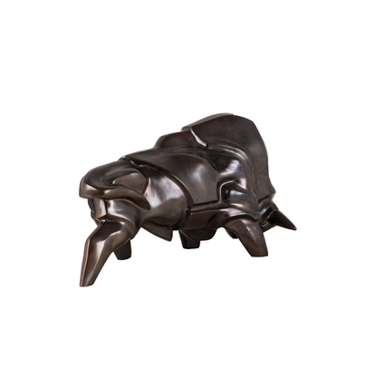 Bronzeskulptur von Igor Grechanyk, ausgestellt in der Galerie Alexander E. Räber in Zürich