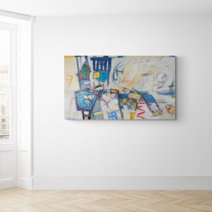 Ballspiele I (90 x 155 cm)