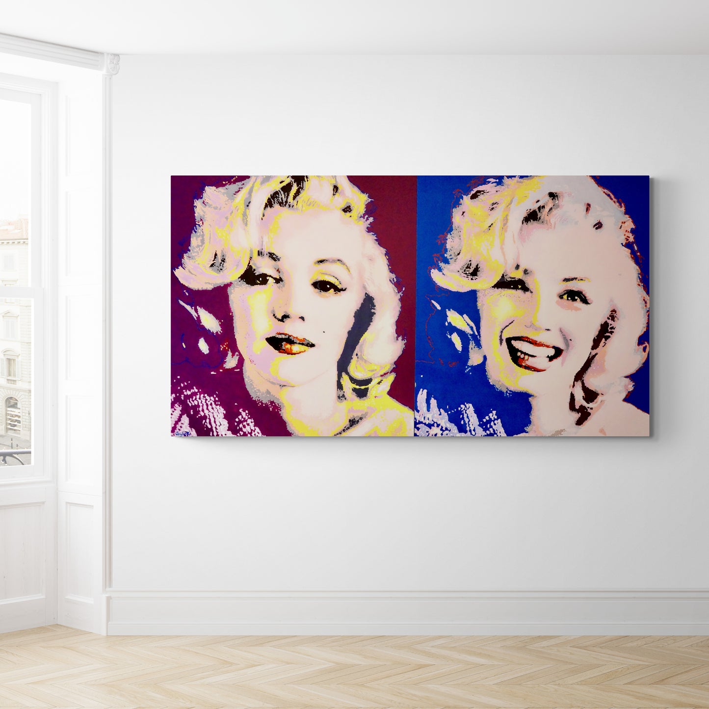 Marilyn Monroe XIII (200 x 110 cm)