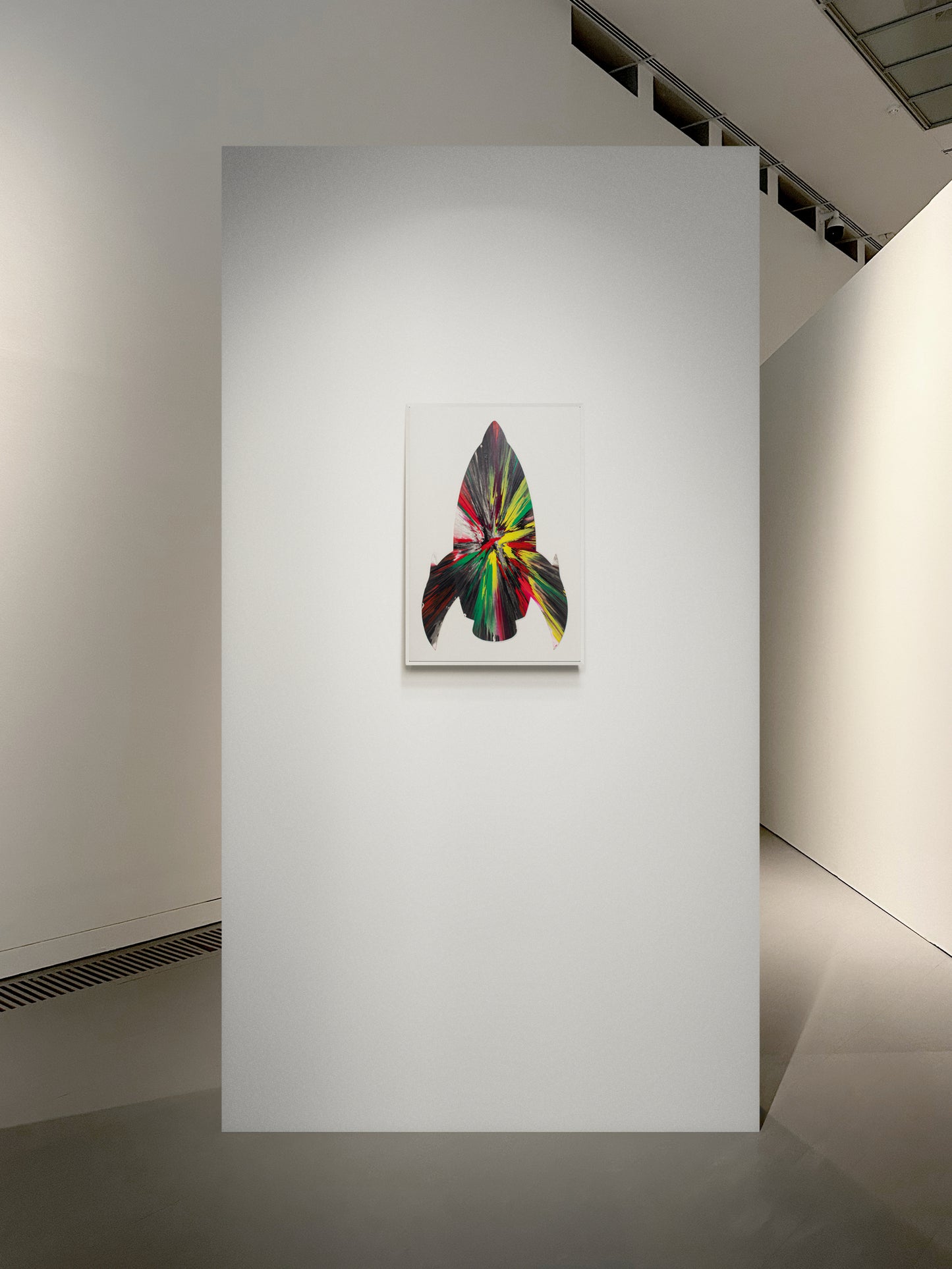 Damien Hirst - Rocket Spin Painting (70 x 45 cm)