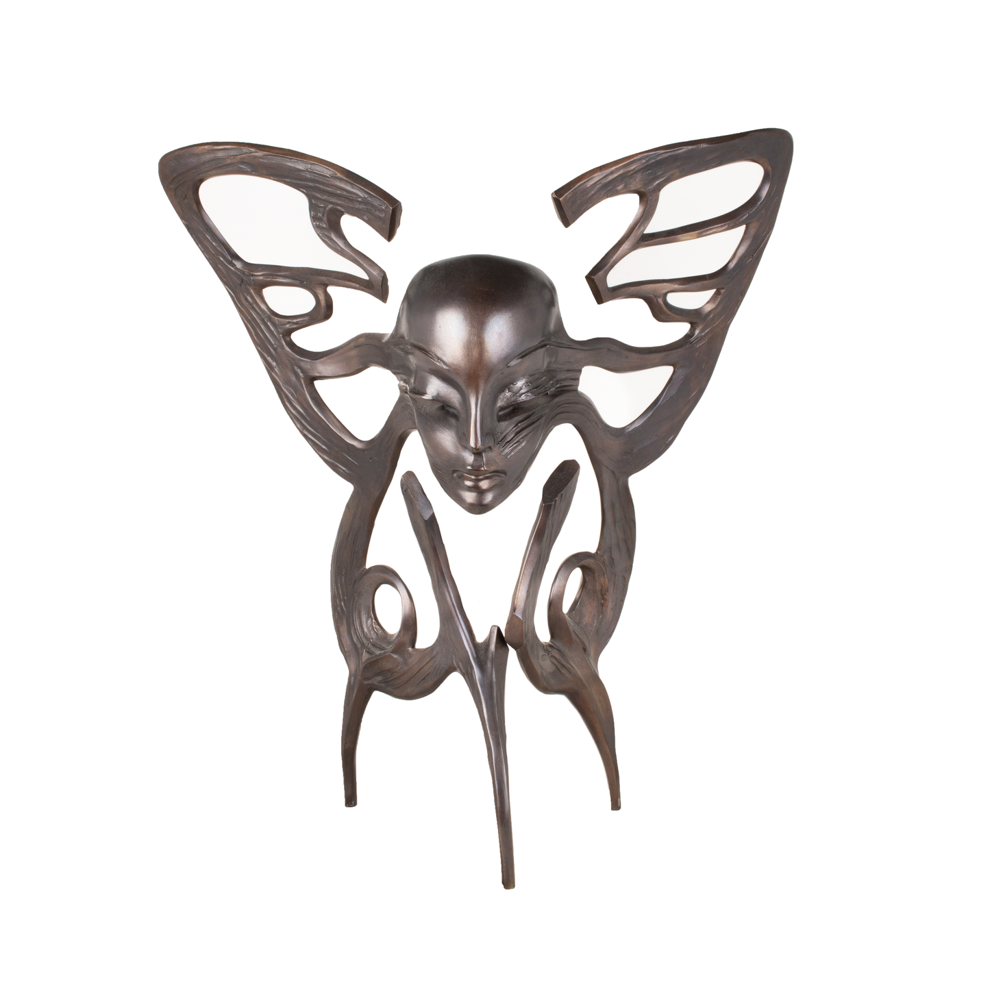 Bronzeskulptur von Igor Grechanyk, ausgestellt in der Kunstgalerie Alexander E. Räber in Zürich