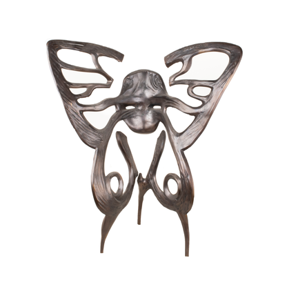 Bronzeskulptur von Igor Grechanyk, ausgestellt in der Kunstgalerie Alexander E. Räber in Zürich