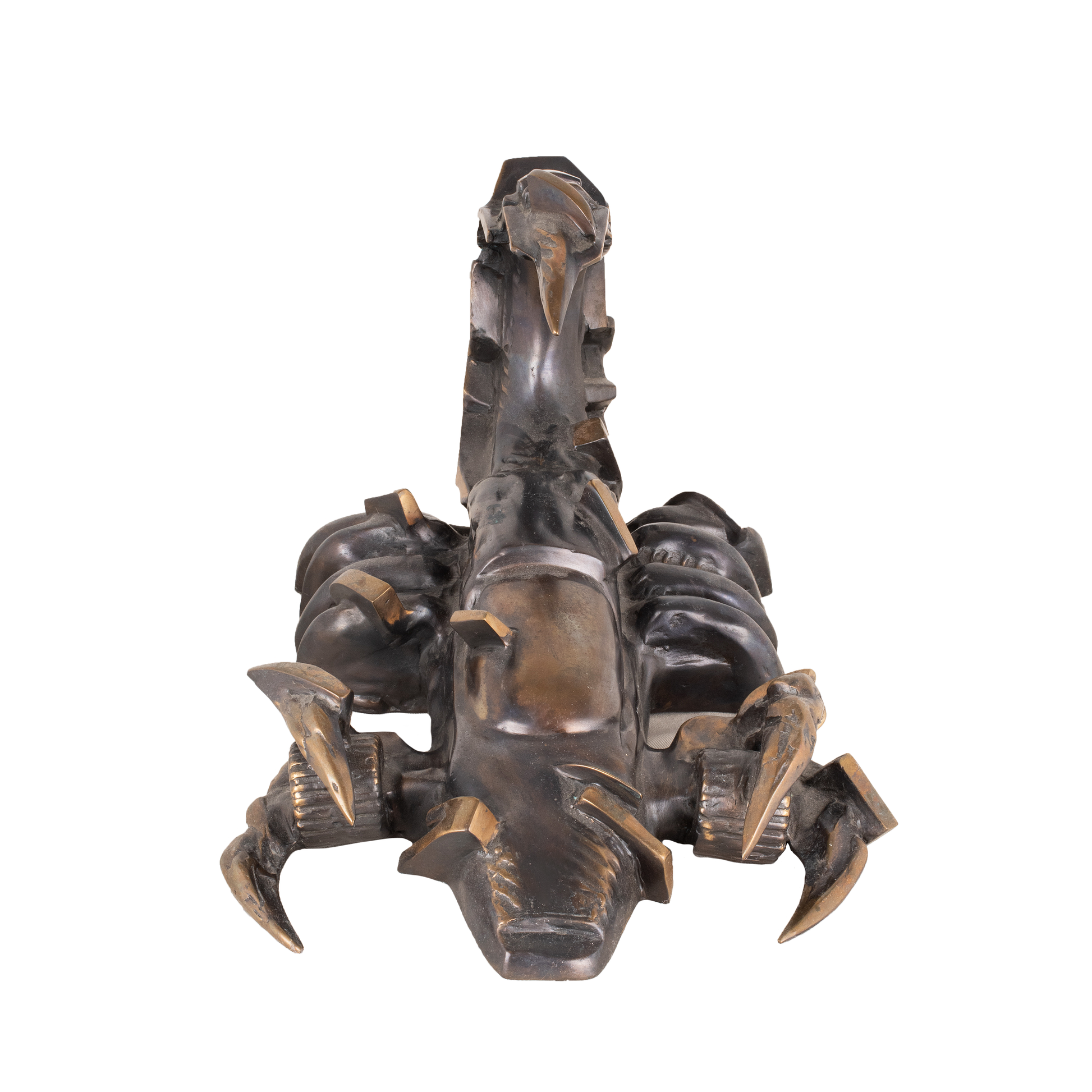 Bronzeskulptur von Igor Grechanyk, ausgestellt in der Kunstgalerie Alexander E. Räber in Zürich