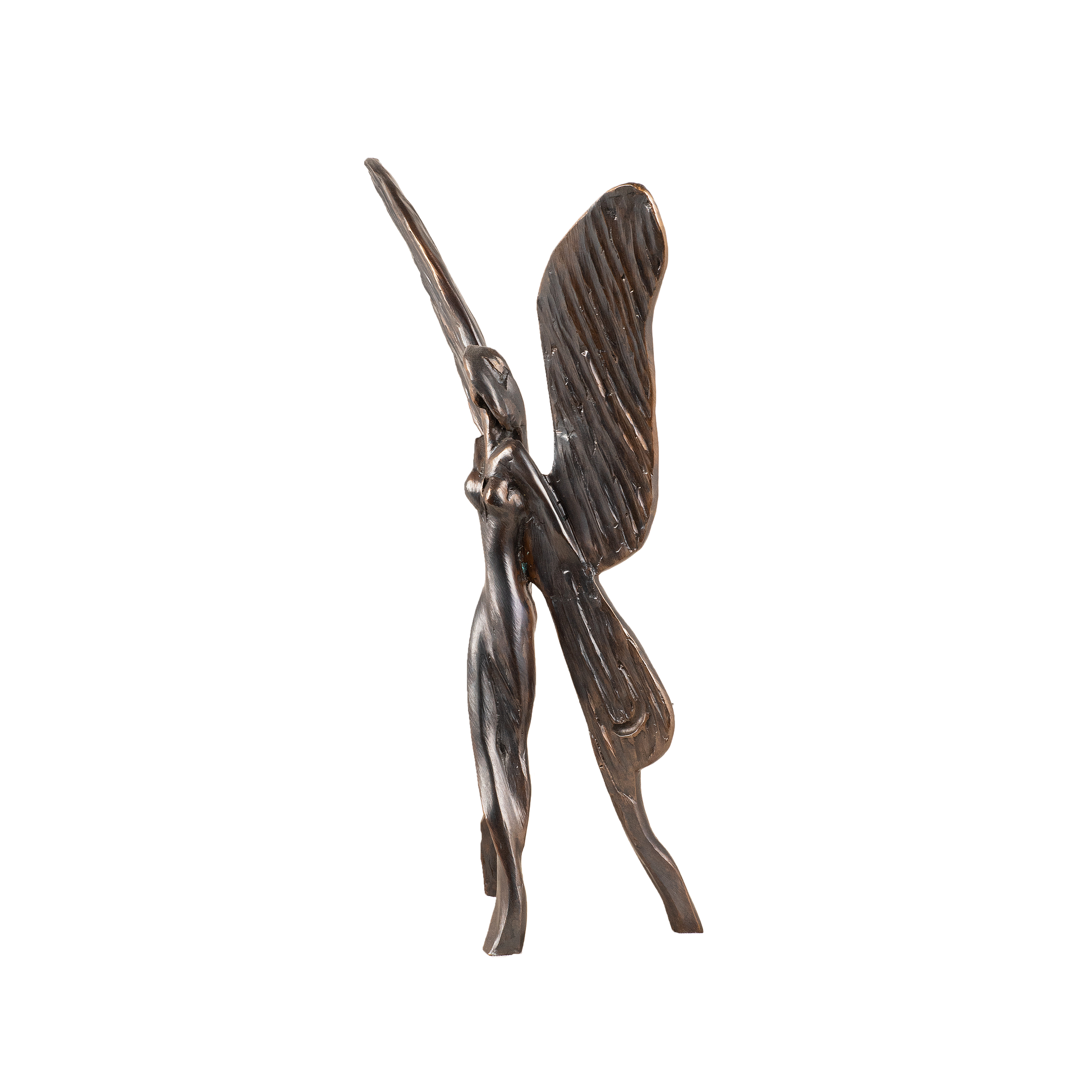 Bronzeskulptur von Igor Grechanyk, ausgestellt in der Galerie Alexander E. Räber in Zürich