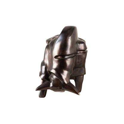 Bronzeskulptur von Igor Grechanyk, ausgestellt in der Galerie Alexander E. Räber in Zürich