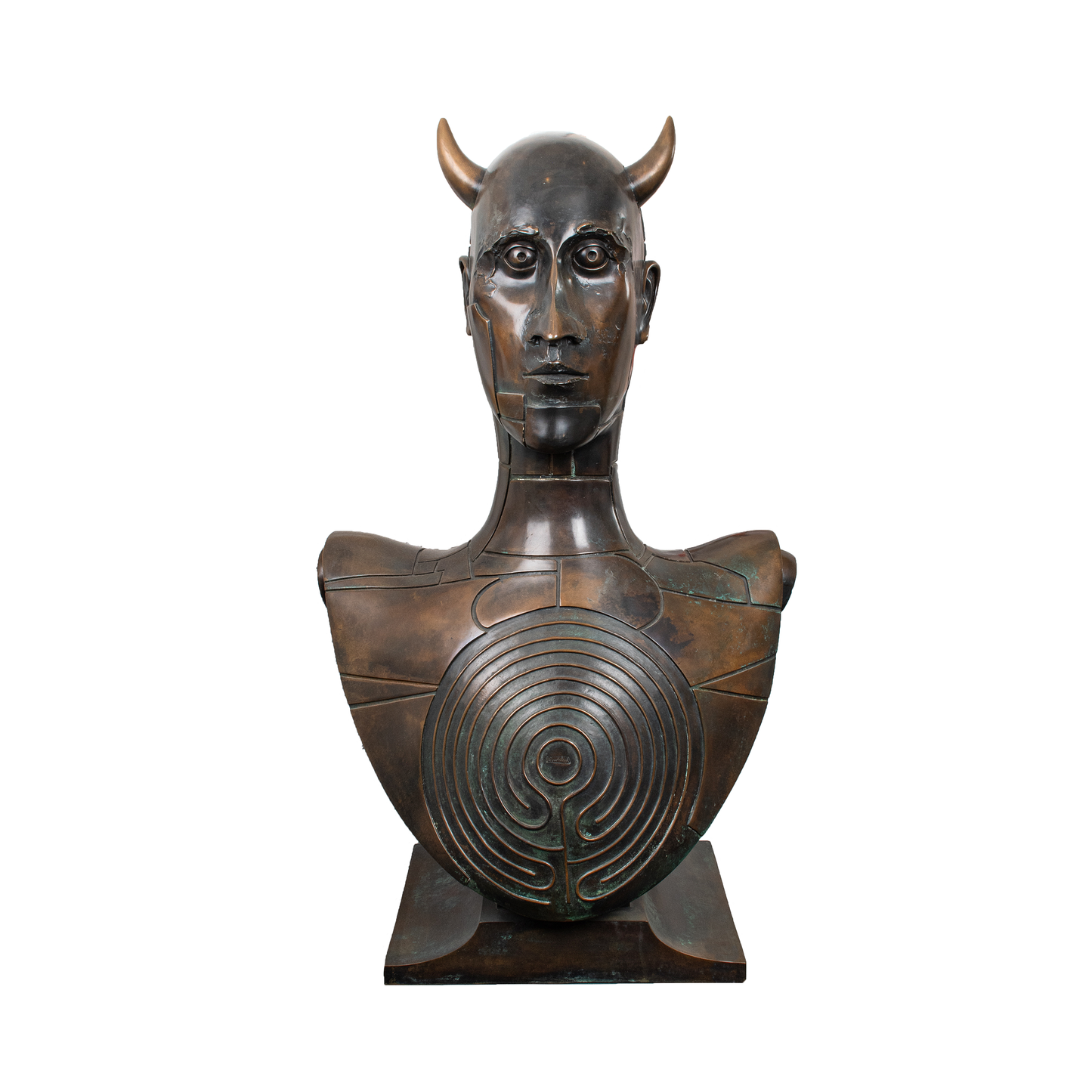 Large bust of the Minotaur
